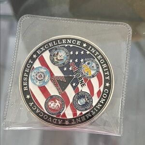 Patriotic Airborne Challenge Coin